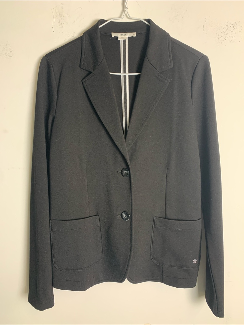 BRAX Black Stretch Blazer Jacket